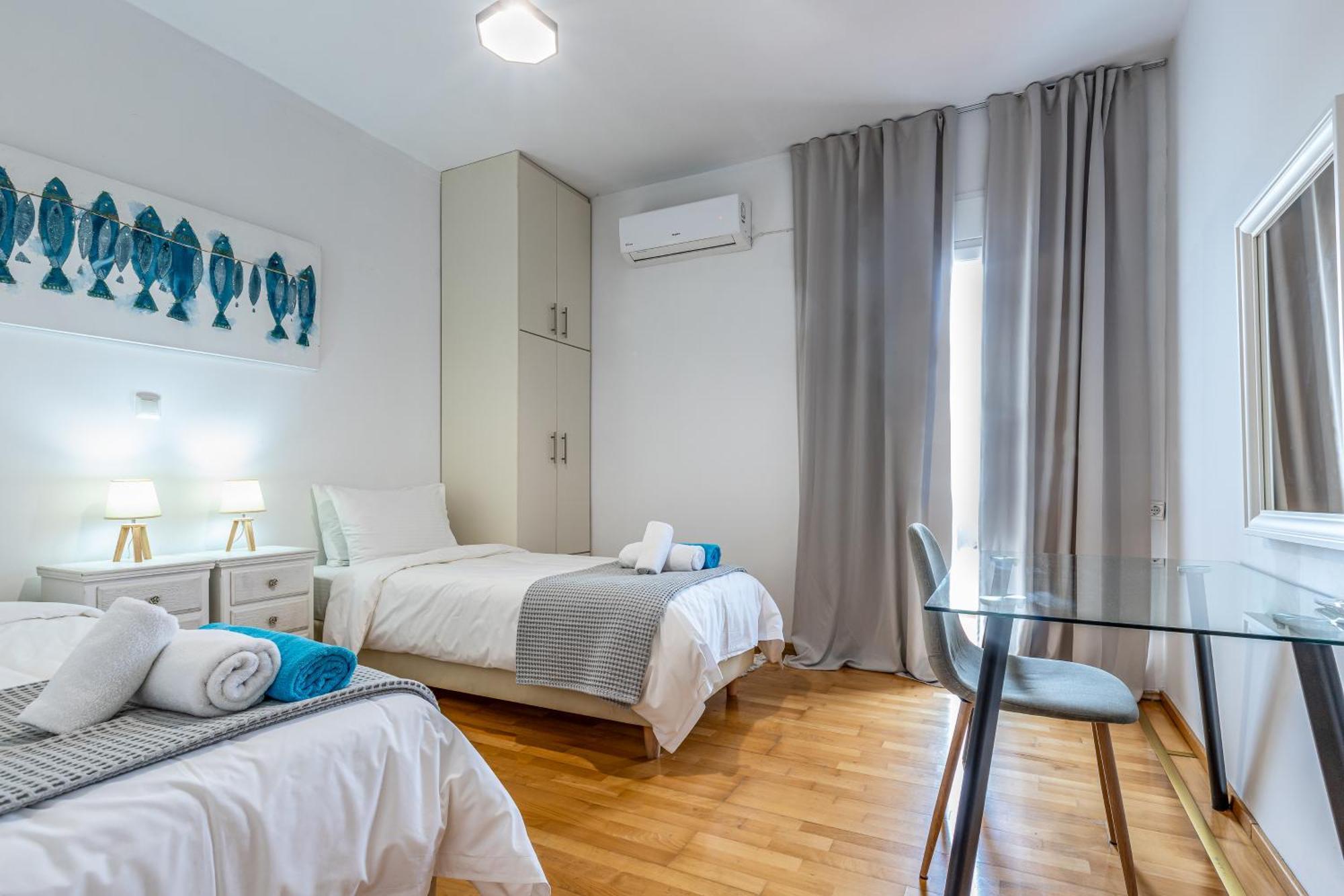Dimitra Apartment With Private Pool And Sea View -The Ground Floor Of A Two Storey Building Daratsos Exteriér fotografie
